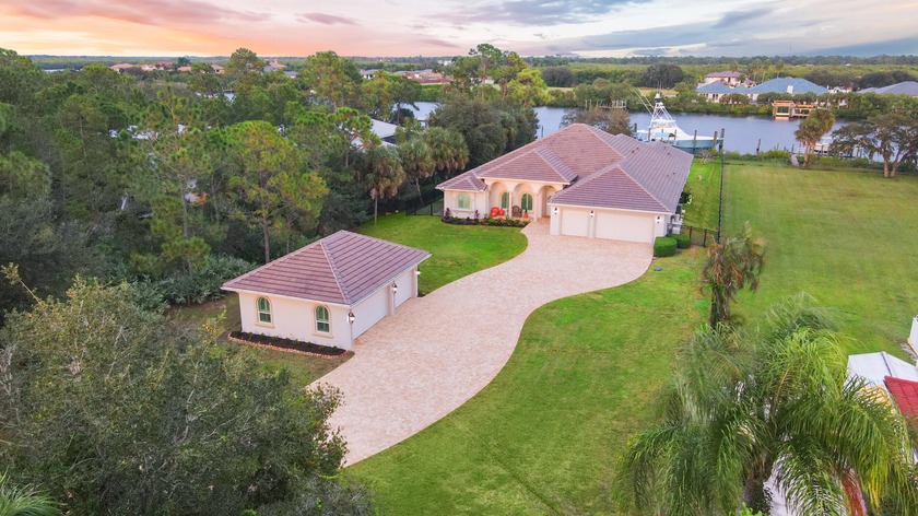 This architectural showpiece of coastal waterfront living - Beach Home for sale in Port Saint Lucie, Florida on Beachhouse.com