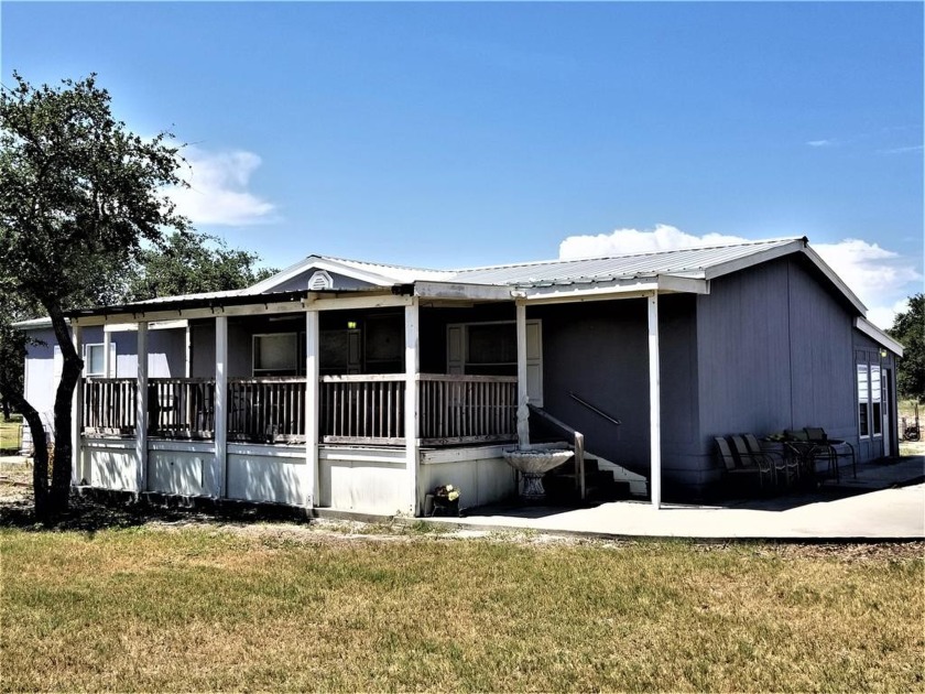 Manufactured Home on 2.42 Acres with a deep, large pond to fish - Beach Home for sale in Aransas Pass, Texas on Beachhouse.com
