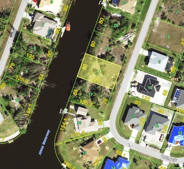 Buildable lot on the water in South Gulf Cove neighborhood. The - Beach Lot for sale in Port Charlotte, Florida on Beachhouse.com