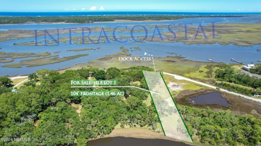 Truly One of a Kind Waterfront Homesite!

Nearly 1.5 acres - Beach Lot for sale in St Augustine, Florida on Beachhouse.com