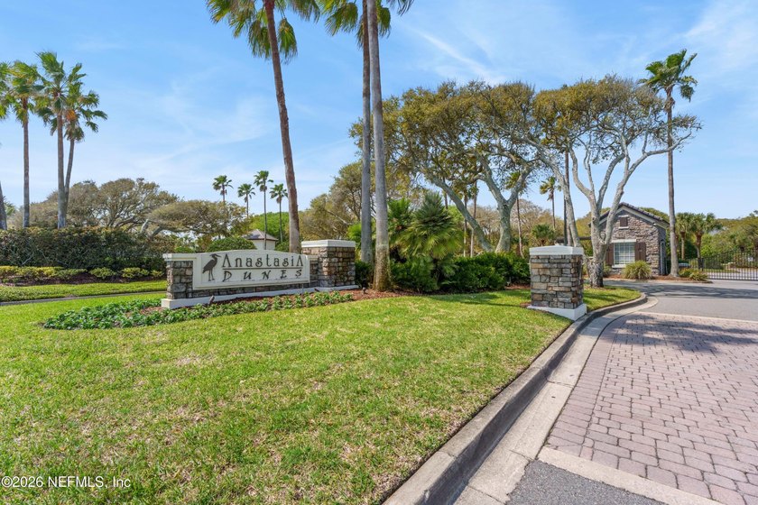 Set within the gated coastal community of Makarios, this - Beach Condo for sale in St. Augustine Beach, Florida on Beachhouse.com