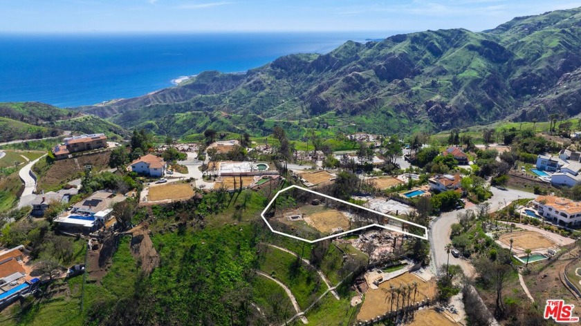 Recent Palisades Fire burn-out lot in beautiful Sea View Estates - Beach Lot for sale in Malibu, California on Beachhouse.com