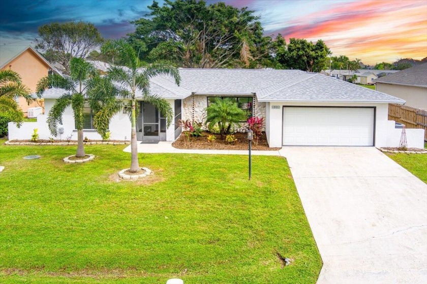 Discover this spacious CBS pool home featuring 3 Beds, 2 Baths - Beach Home for sale in Port Saint Lucie, Florida on Beachhouse.com