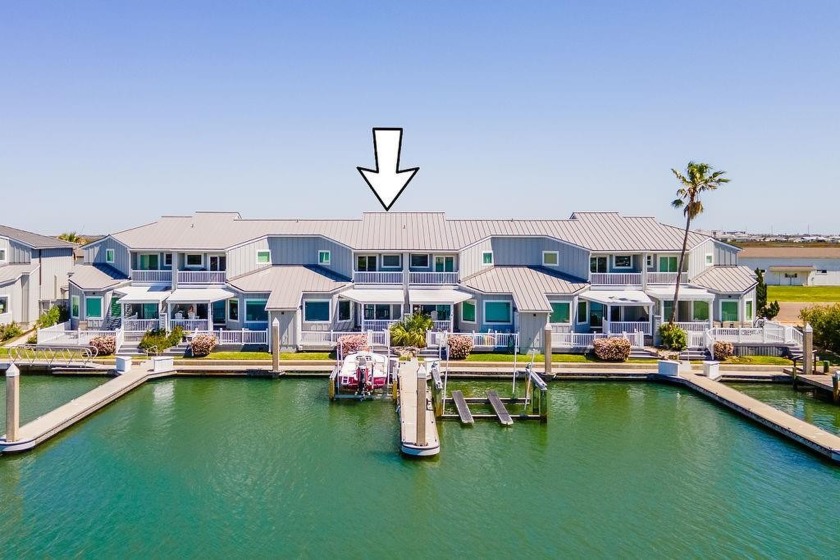 Experience the epitome of waterfront living with breathtaking - Beach Townhome/Townhouse for sale in Port Aransas, Texas on Beachhouse.com