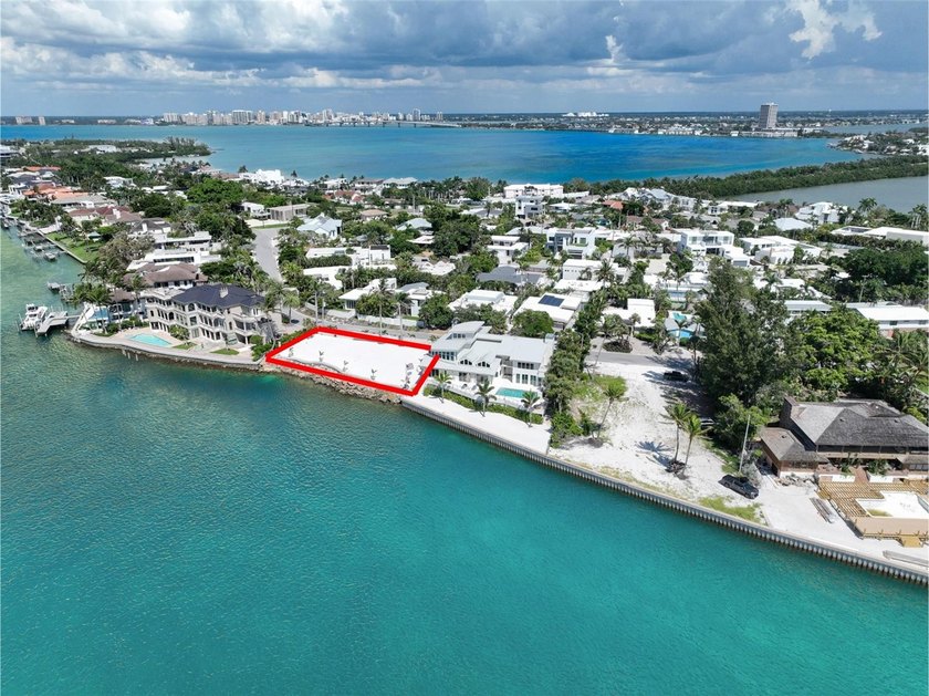 COMMAND YOUR LEGACY - 143 FEET OF PRISTINE GULF FRONTAGE AWAITS - Beach Lot for sale in Sarasota, Florida on Beachhouse.com