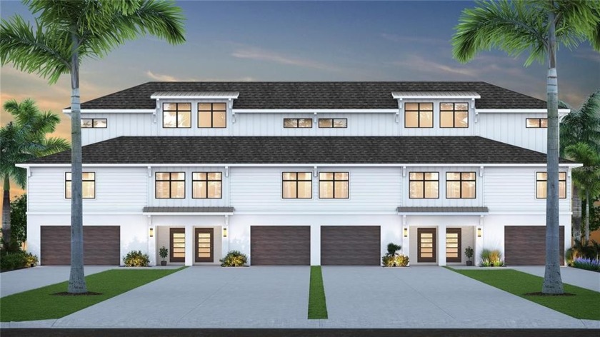 Pre-Construction. To be built. Brand new coastal luxury townhome - Beach Townhome/Townhouse for sale in Madeira Beach, Florida on Beachhouse.com