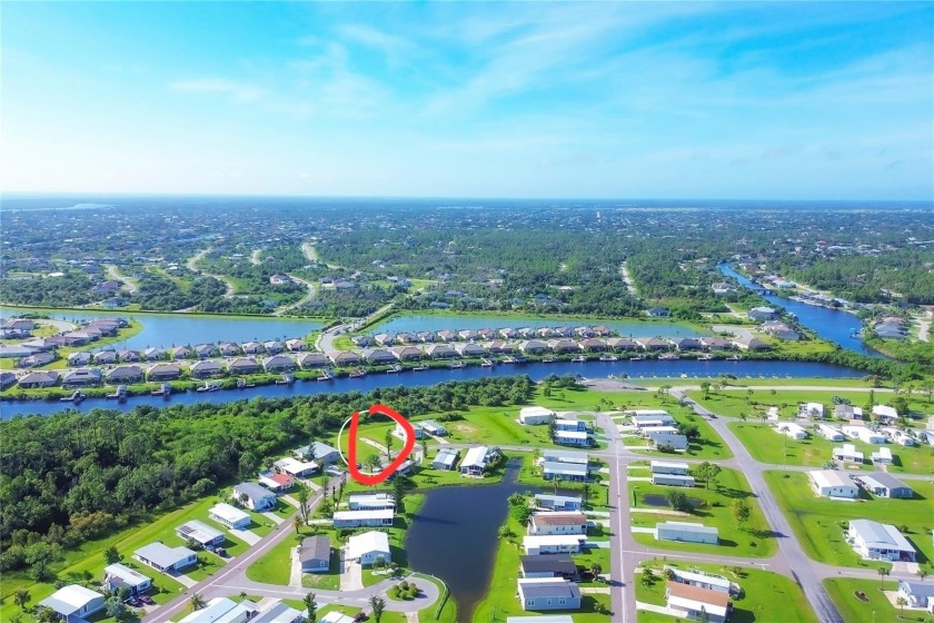 Experience the charm of this exquisite GULF-ACCESS waterfront - Beach Lot for sale in Port Charlotte, Florida on Beachhouse.com