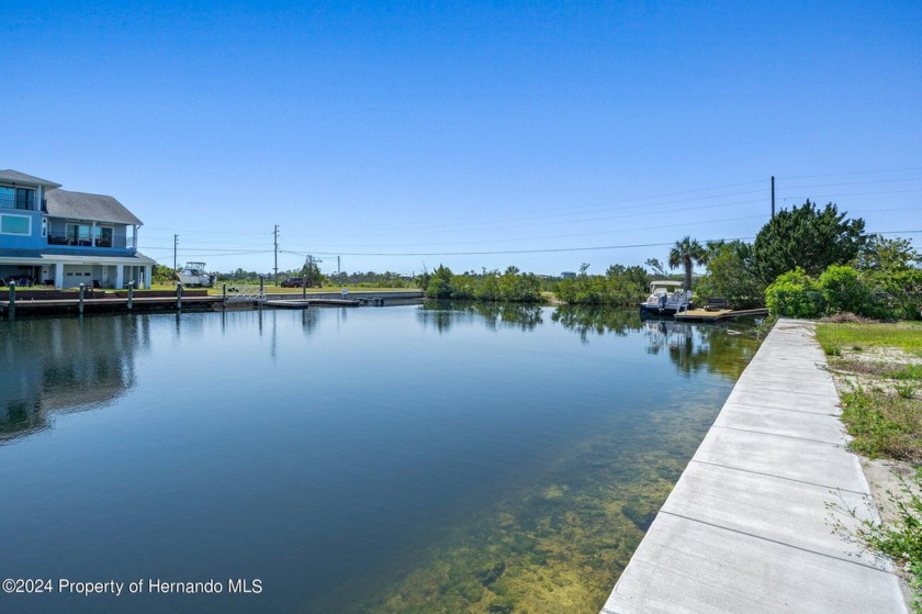 DIRECT GULF ACCESS 77FT wide lot on a wide canal within minutes - Beach Lot for sale in Hernando Beach, Florida on Beachhouse.com