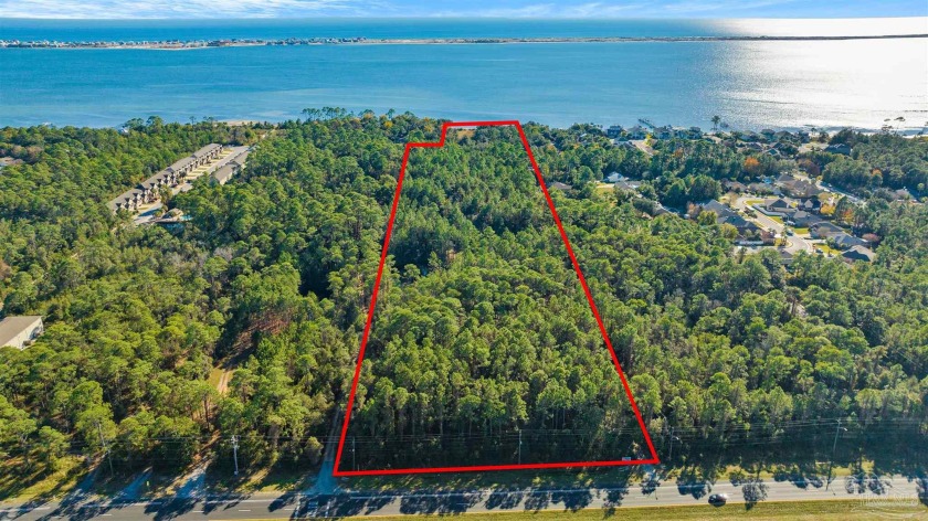 Back on the Market. Incredible 14 Acre Sound Front Parcel in - Beach Acreage for sale in Navarre, Florida on Beachhouse.com