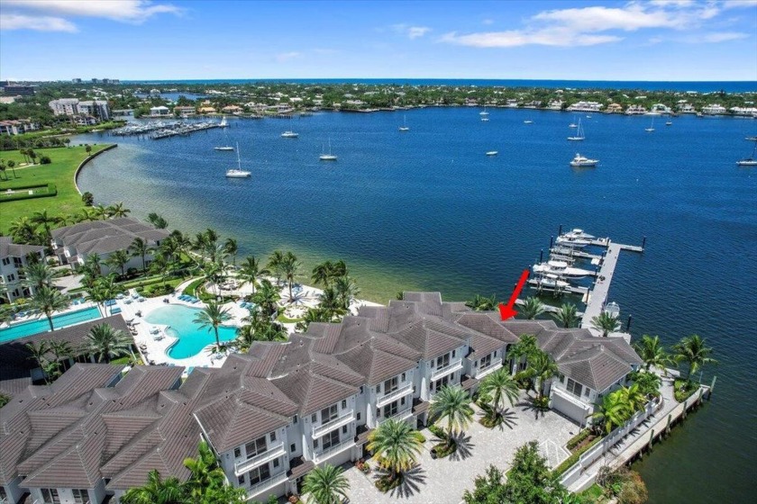 Prime, direct waterfront location in this rarely available Villa - Beach Townhome/Townhouse for sale in North Palm Beach, Florida on Beachhouse.com