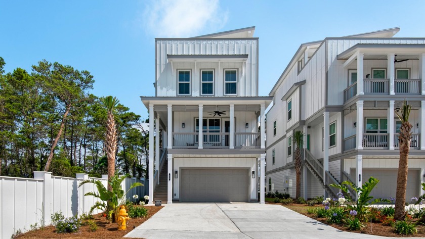 This newly built four-story home by Brock showcases one of the - Beach Home for sale in Inlet Beach, Florida on Beachhouse.com