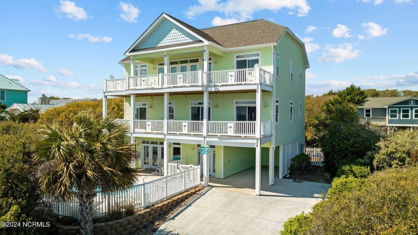 Spectacular 2nd row location with high elevation bestowing - Beach Home for sale in Emerald Isle, North Carolina on Beachhouse.com