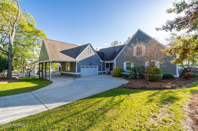 Welcome to this picturesque White Oak River front home, where - Beach Home for sale in Stella, North Carolina on Beachhouse.com
