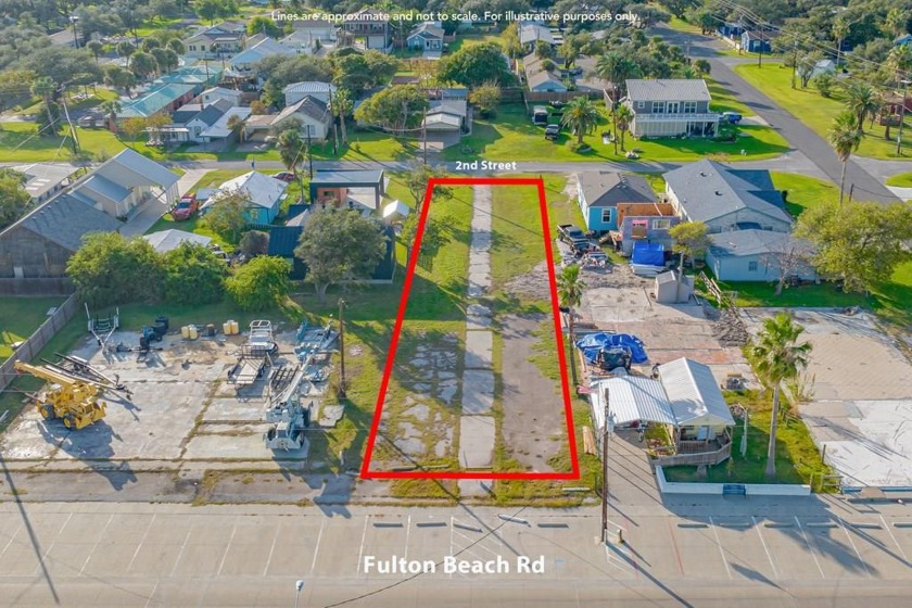 This Commercial lot in Fulton Texas is within walking distance - Beach Commercial for sale in Fulton, Texas on Beachhouse.com