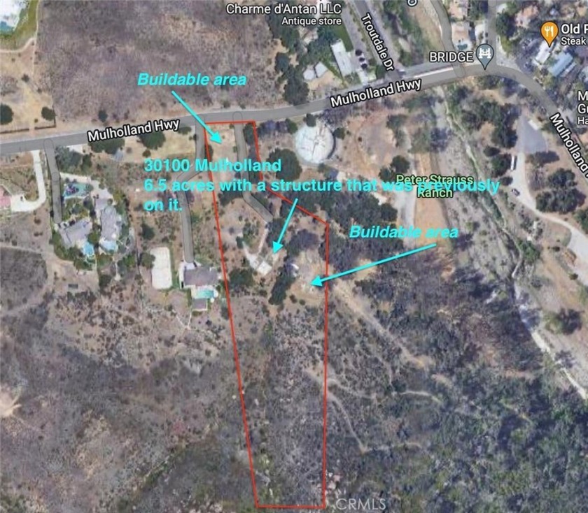 Great opportunity to build your dream private estate, custom - Beach Acreage for sale in Agoura, California on Beachhouse.com