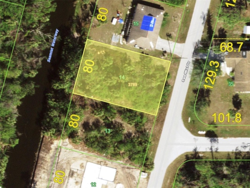 Build Your New Home on Sea Mist Drive! This X ZONE Residential - Beach Lot for sale in Port Charlotte, Florida on Beachhouse.com