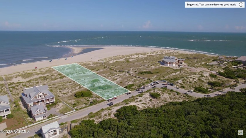 Own your own OCEANFRONT utopia on Bald Head's prestigious East - Beach Lot for sale in Bald Head Island, North Carolina on Beachhouse.com