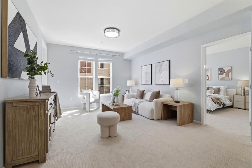Spacious and move-in-ready, this private second-floor interior - Beach Condo for sale in San Jose, California on Beachhouse.com