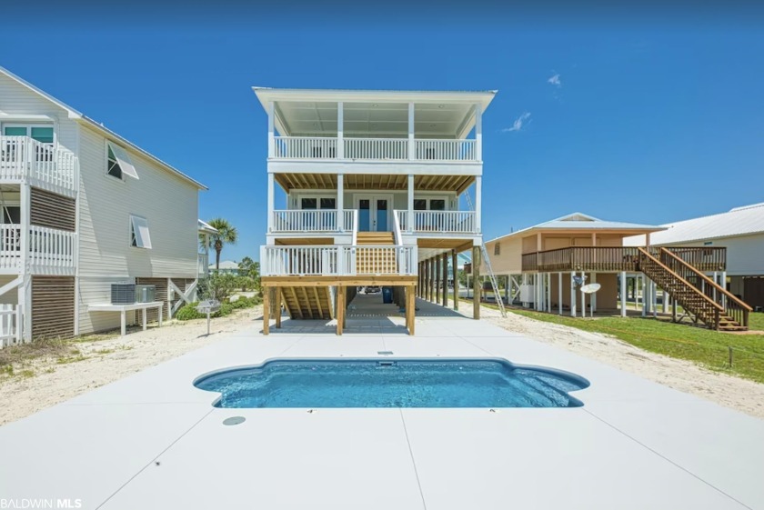 Construction is underway on this beautiful 6 bedroom 5 and  1/2 - Beach Home for sale in Gulf Shores, Alabama on Beachhouse.com