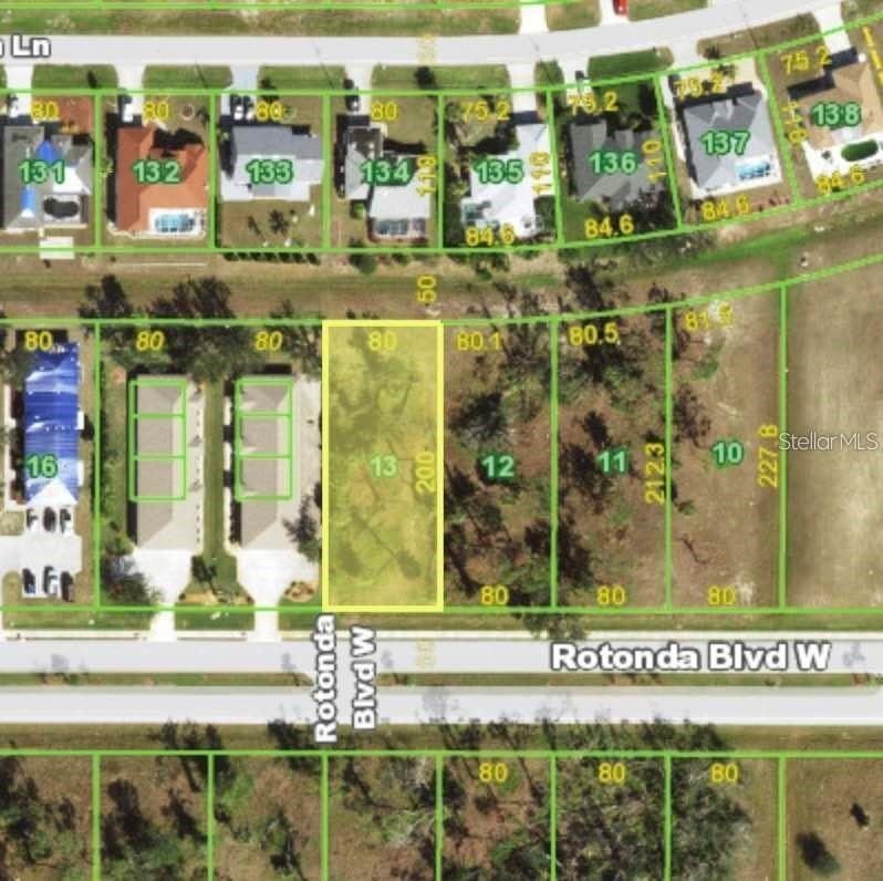 Triplex lot in Rotonda West with city water and sewer. Due - Beach Lot for sale in Rotonda West, Florida on Beachhouse.com