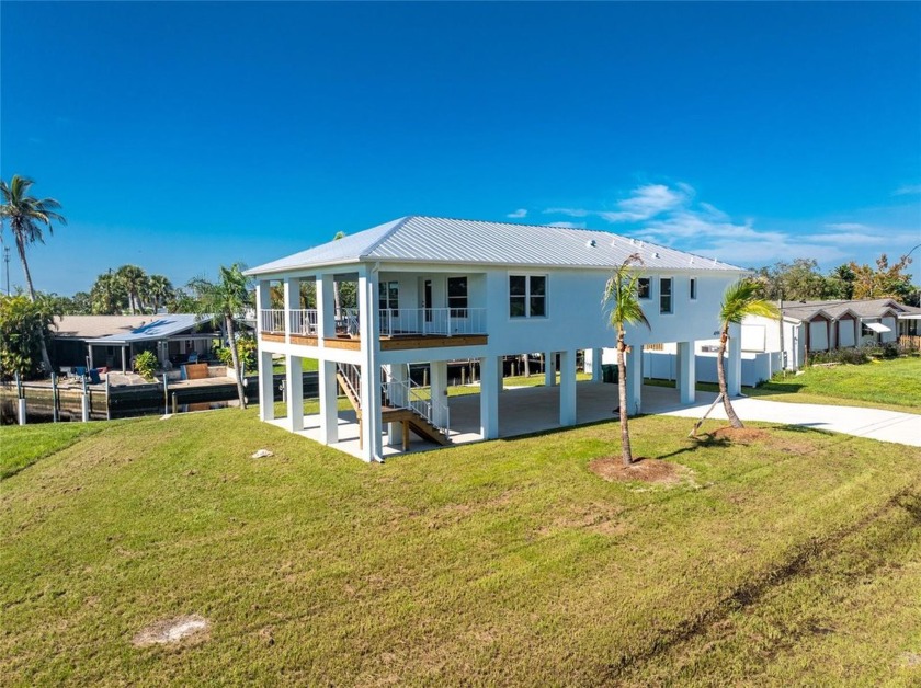 New Construction with Gulf Access NO bridges - Home is Elevated - Beach Home for sale in Port Charlotte, Florida on Beachhouse.com