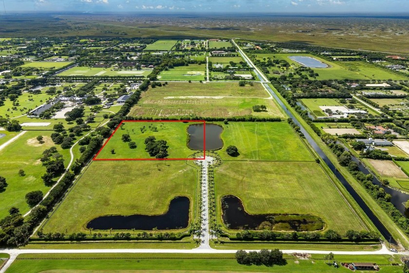 This exceptional 10-acre equestrian/ residential property offers - Beach Acreage for sale in Wellington, Florida on Beachhouse.com