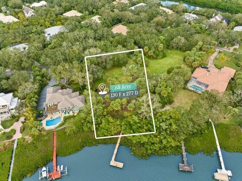 Envision mornings with sunrises over the river, afternoons spent - Beach Lot for sale in Vero Beach, Florida on Beachhouse.com