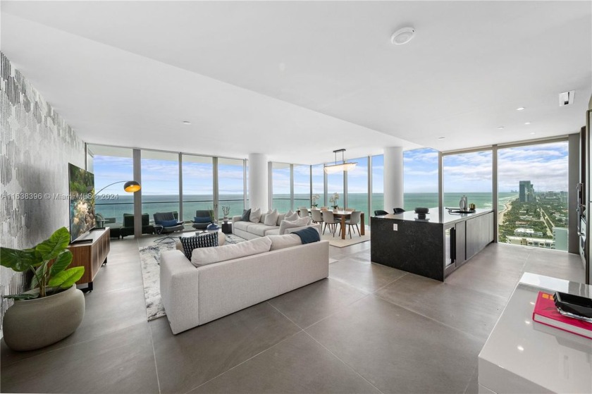 Breathtaking fully furnished half-floor residence with - Beach Condo for sale in Hallandale Beach, Florida on Beachhouse.com