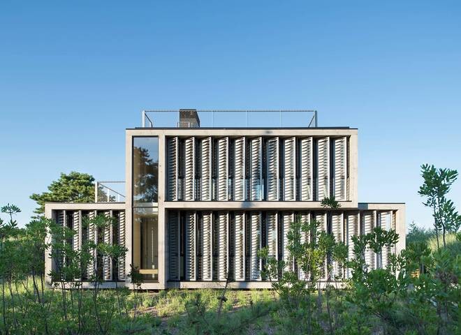 Designed and built to make the most of its ocean dune - Beach Home for sale in Amagansett, New York on Beachhouse.com