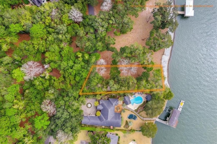 DEEP WATER lot on the Sapelo River behind the gates of - Beach Lot for sale in Shellman Bluff, Georgia on Beachhouse.com