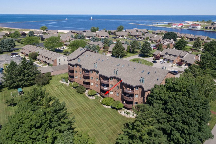 Lake Michigan spacious  condo offering over 1000 feet of - Beach Condo for sale in Ludington, Michigan on Beachhouse.com