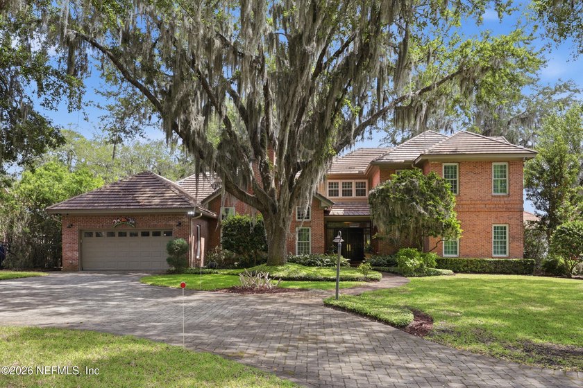 Imagine arriving home to a stately, solid brick residence - Beach Home for sale in Jacksonville, Florida on Beachhouse.com