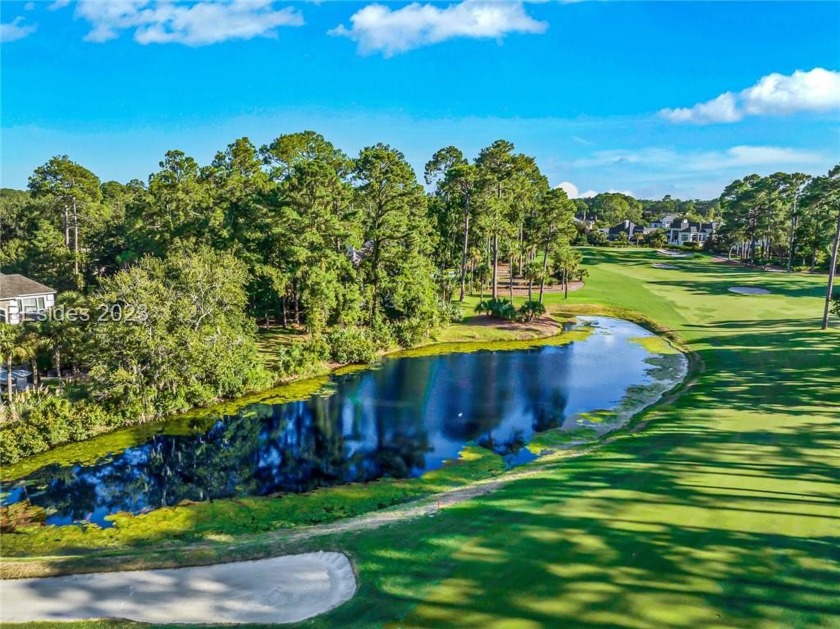 Build your dream home on this premium golf and lagoon homesite - Beach Lot for sale in Hilton Head Island, South Carolina on Beachhouse.com