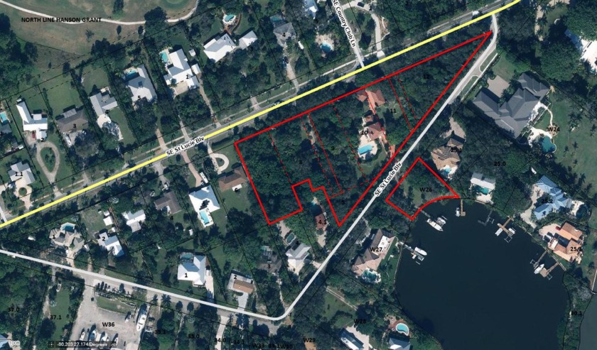 This property is part of a multiple parcel sale offering the - Beach Lot for sale in Stuart, Florida on Beachhouse.com