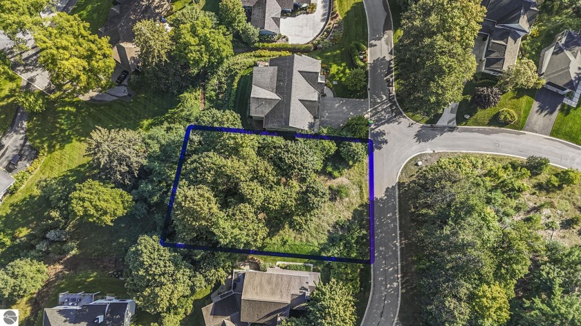 Perched high on a graceful hilltop in the coveted Incochee Woods - Beach Lot for sale in Traverse City, Michigan on Beachhouse.com