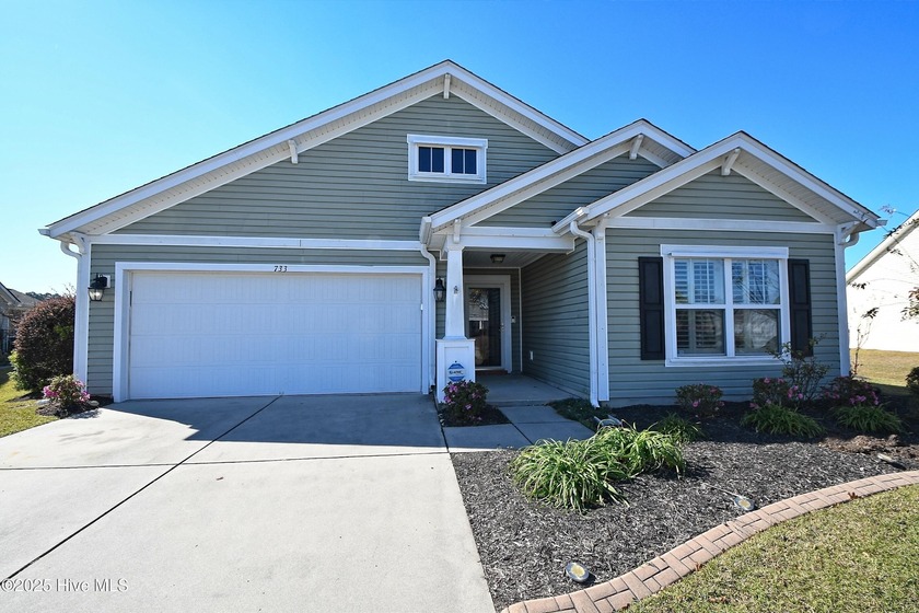 Pond view home available for quick occupancy! Open floor plan - Beach Home for sale in Calabash, North Carolina on Beachhouse.com