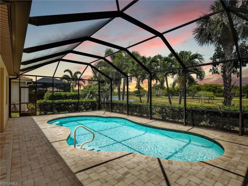 *GORGEOUS POOL HOME with peaceful Water Views, Extended Garage - Beach Home for sale in Estero, Florida on Beachhouse.com
