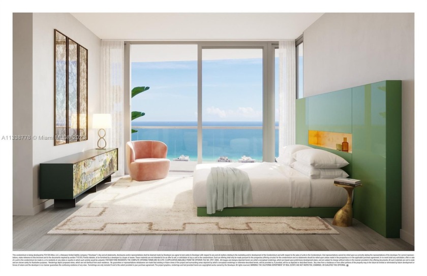 This luxurious 3-bedroom, 3.5-bathroom unit at Five Park Miami - Beach Condo for sale in Miami  Beach, Florida on Beachhouse.com