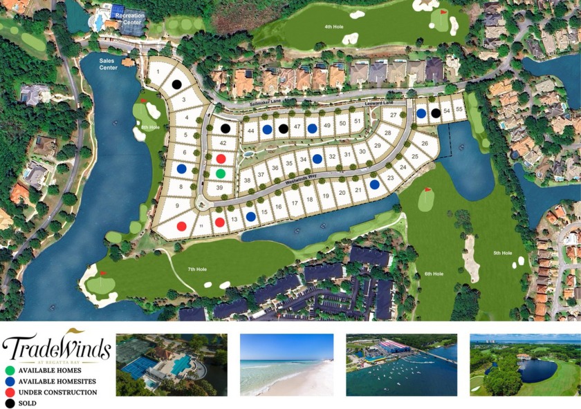 Build your dream home (on lot 7) in one of Destin's most - Beach Lot for sale in Destin, Florida on Beachhouse.com