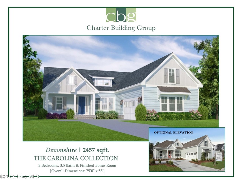 The DEVONSHIRE by Charter Building Group. MOVE IN READY - Beach Home for sale in Wilmington, North Carolina on Beachhouse.com