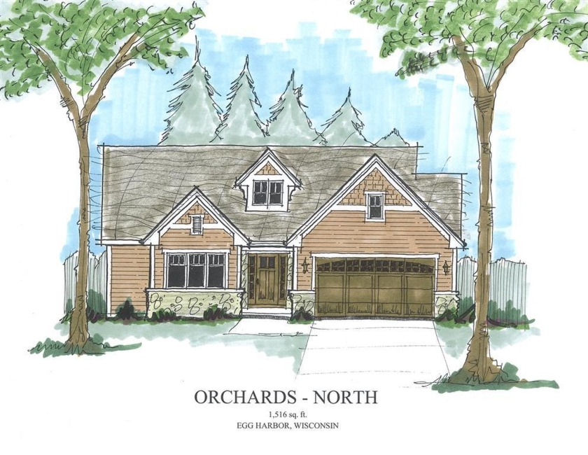 The North, a great single level floor plan (zero entry) perfect - Beach Home for sale in Egg Harbor, Wisconsin on Beachhouse.com