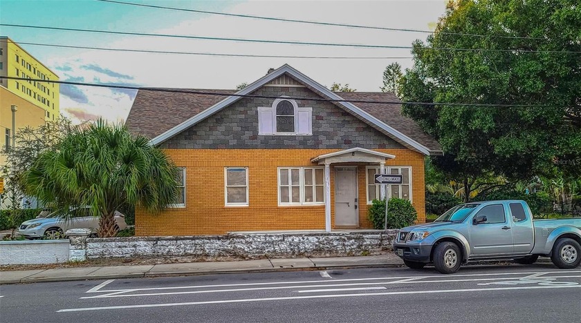 Built in the 1920's this Unique bungalow has a wood fireplace - Beach Home for sale in St. Petersburg, Florida on Beachhouse.com