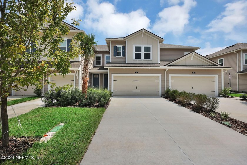 Providence Homes at Woodland Park in Nocatee. The Laurel floor - Beach Townhome/Townhouse for sale in Ponte Vedra, Florida on Beachhouse.com