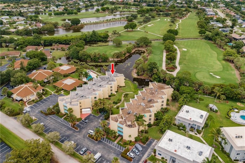 Panoramic golf course and lake views at this desirable 2nd floor - Beach Condo for sale in Naples, Florida on Beachhouse.com