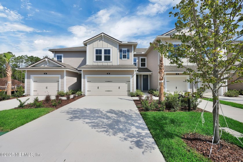 New Birch floor plan features 3 bedrooms and 2.5 baths w/ 2-car - Beach Townhome/Townhouse for sale in Ponte Vedra, Florida on Beachhouse.com