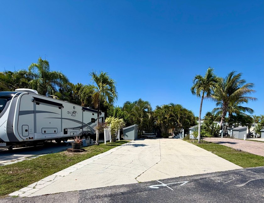RV Lot #25 comes with a Boat Slip/ Dock located right across - Beach Lot for sale in Chokoloskee, Florida on Beachhouse.com