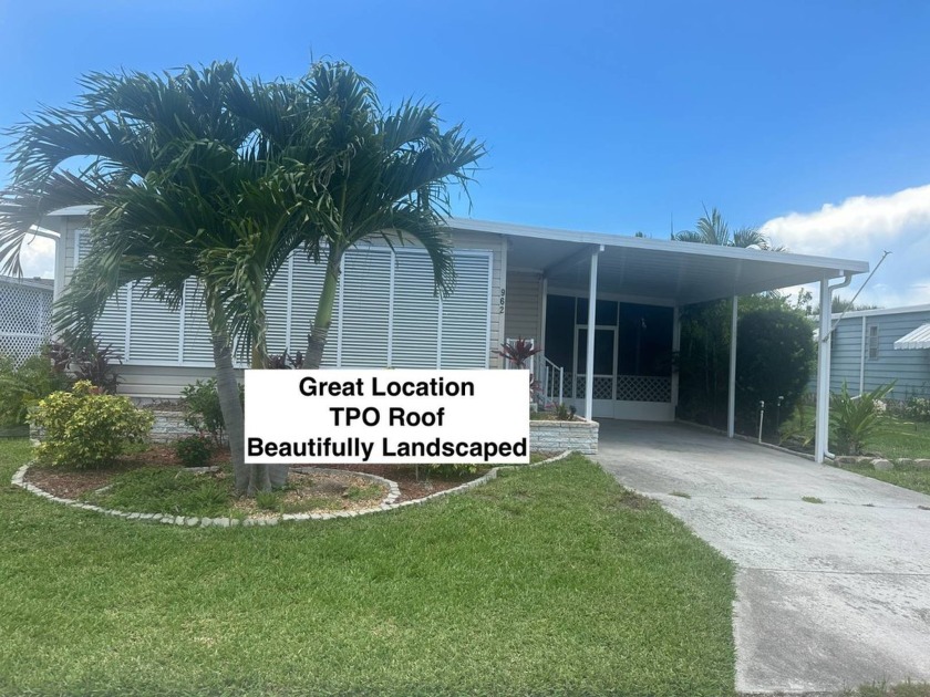 962 Sand Cay E Venice FL 34285  Bay Indies 55+ Mobile Home - Beach Home for sale in Venice, Florida on Beachhouse.com