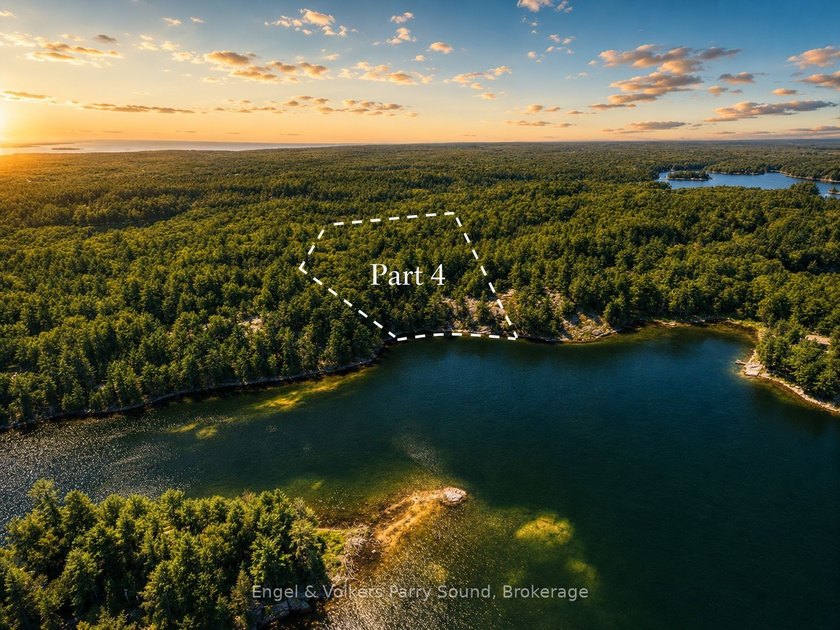 Welcome to this newly subdivided private water access building - Beach Lot for sale in Carling, Ontario on Beachhouse.com
