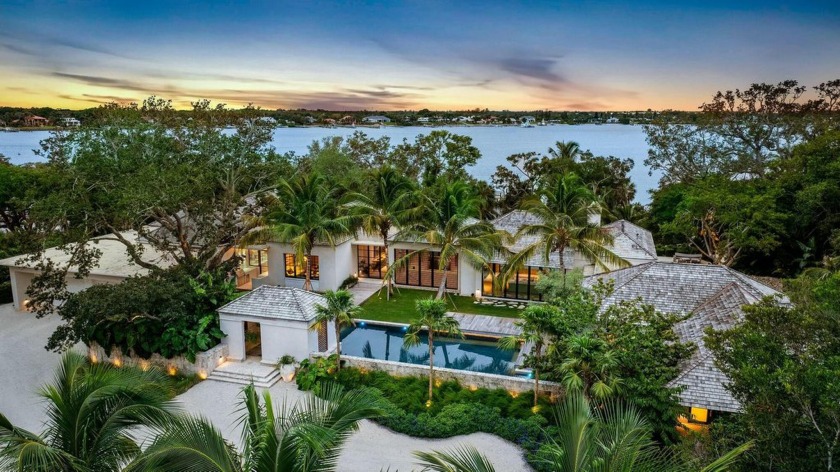 Perched atop a 35-foot bluff, this brand-new 10,000 sq. ft - Beach Home for sale in Sewalls Point, Florida on Beachhouse.com