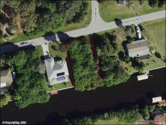 GULF COVE PRIME, WATERFRONT PROPERTY WITH 80' WATER FRONTAGE ON - Beach Lot for sale in Port Charlotte, Florida on Beachhouse.com